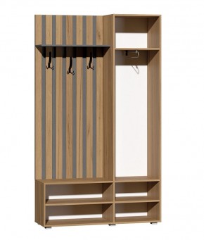 Прихожая Юджи (Дуб Крафт Золотой/Графит) в Талице - talica.mebel24.online | фото 3
