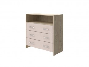 PROxSON Комод Varna (ЛДСП Бунратти+ткань Бунратти/Ultra Суфле) 90x40 в Талице - talica.mebel24.online | фото