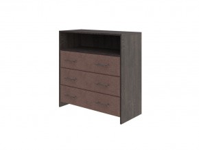 PROxSON Комод Varna (ЛДСП+ткань Дуб Кантербери/Tesla Брауни) 90x40 в Талице - talica.mebel24.online | фото