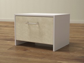 PROxSON Тумба Varna (ЛДСП Белая+ткань Белый/Savana Milk (молочный)) 51x40 в Талице - talica.mebel24.online | фото