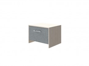 PROxSON Тумба Varna (ЛДСП Дуб Шамони+ткань Дуб Шамони светлый/Tesla Графит) 51x40 в Талице - talica.mebel24.online | фото