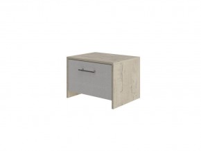 PROxSON Тумба Varna (ЛДСП+ткань Бунратти/Savana Milk (молочный)) 51x40 в Талице - talica.mebel24.online | фото