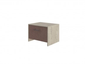 PROxSON Тумба Varna (ЛДСП+ткань Бунратти/Tesla Брауни) 51x40 в Талице - talica.mebel24.online | фото
