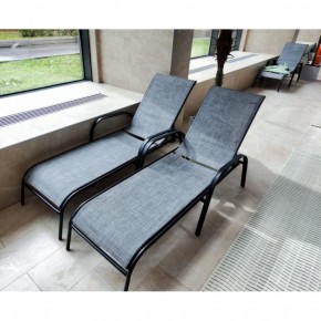 Шезлонг-лежак Бирма MC-2051C Grey в Талице - talica.mebel24.online | фото 1