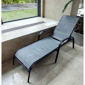 Шезлонг-лежак Бирма MC-2051C Grey в Талице - talica.mebel24.online | фото 2
