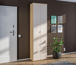 Шкаф 2 дверный Афина СБ-3312 (Дуб винченца/Кашемир серый) в Талице - talica.mebel24.online | фото
