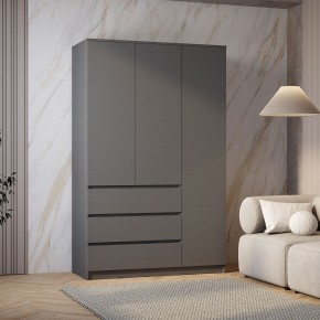 Шкаф 3-х створчатый Симпл ШК-08 (графит) в Талице - talica.mebel24.online | фото 3