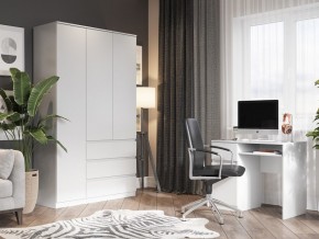 Шкаф 3-ств. с 3 ящиками "Бьянко" в Талице - talica.mebel24.online | фото 4