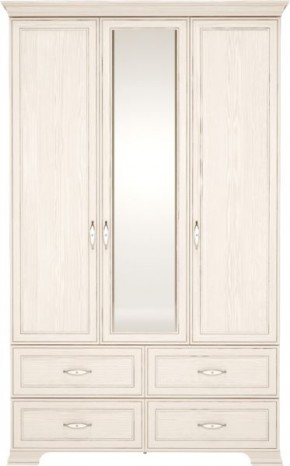 Шкаф для одежды с зеркалом 3-х дв Венеция 1 бодега в Талице - talica.mebel24.online | фото 1