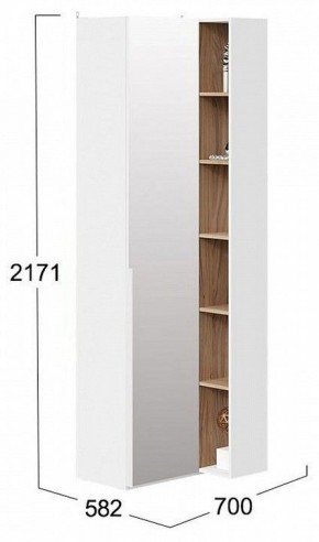 Шкаф комбинированный Порто СМ-393.21.025 в Талице - talica.mebel24.online | фото 2