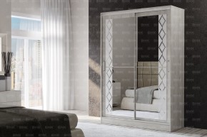 Шкаф-купе Флоренция 1,5 с 2 зеркалами в Талице - talica.mebel24.online | фото 1