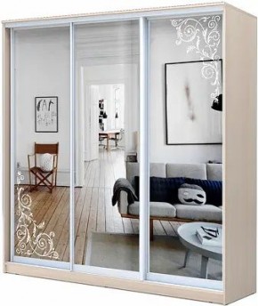Шкаф-купе ХИТ 22-4-20-656 ОРНАМЕНТ в Талице - talica.mebel24.online | фото