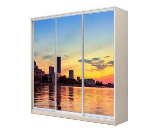 Шкаф-купе ХИТ 22-4-20-777 ЕКАТЕРИНБУРГ СУМЕРКИ в Талице - talica.mebel24.online | фото