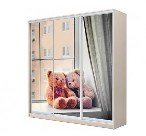 Шкаф-купе ХИТ 22-4-20-777 МИШКИ НА ОКНЕ в Талице - talica.mebel24.online | фото