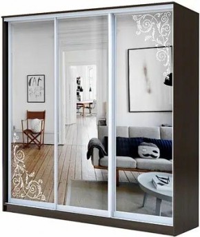 Шкаф-купе ХИТ 23-20-656 ОРНАМЕНТ в Талице - talica.mebel24.online | фото