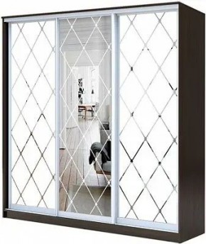 Шкаф-купе ХИТ 23-4-20-666 РОМБ БОЛЬШОЙ МАТОВЫЙ в Талице - talica.mebel24.online | фото