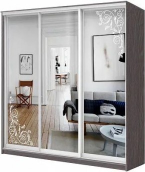 Шкаф-купе ХИТ 24-4-18-656 ОРНАМЕНТ в Талице - talica.mebel24.online | фото