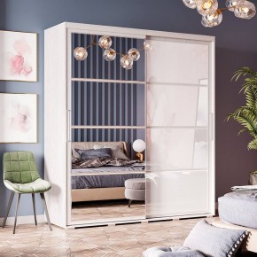 Шкаф-купе Крафт-6 1.6 м ШКК-06 (ясень белый) в Талице - talica.mebel24.online | фото