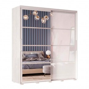 Шкаф-купе Крафт-6 1.6 м ШКК-06 (ясень белый) в Талице - talica.mebel24.online | фото 3