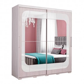 Шкаф-купе Крафт-7 ясень белый в Талице - talica.mebel24.online | фото 2