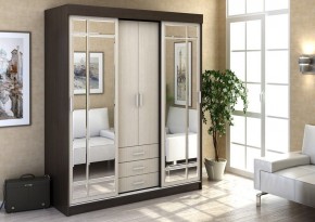 Шкаф-купе Лидер 1 венге-дуб в Талице - talica.mebel24.online | фото 2
