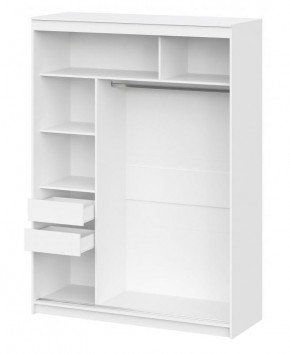 Шкаф-купе ШКП 3 (1600) серия 2 (белый текстурный) в Талице - talica.mebel24.online | фото 2