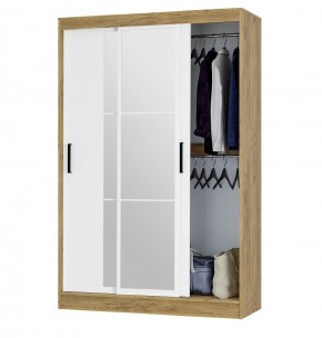 Шкаф-купе Тайм ШКК-03 (крафт/белый) в Талице - talica.mebel24.online | фото 2