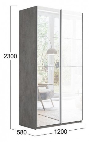 Шкаф-купе Траст СШК 2.120.60-13.15 в Талице - talica.mebel24.online | фото 3