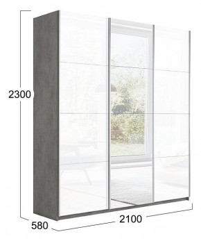 Шкаф-купе Траст СШК 2.210.70-15.13.15 в Талице - talica.mebel24.online | фото 3