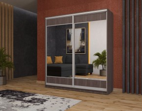 Шкаф-купе Юлия 2200 ЛДСП/Зеркало/ЛДСП (ЛДСП 2 кат.) в Талице - talica.mebel24.online | фото 4