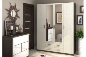 Шкаф Квадро венге/дуб белфорд в Талице - talica.mebel24.online | фото 2