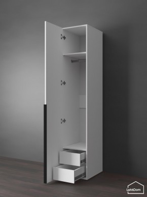Шкаф Linnea MHR-1-3 2050х400х510 (Белый-М 11.1.1) в Талице - talica.mebel24.online | фото 7