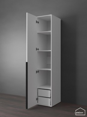 Шкаф Linnea MHR-1-3 2050х400х510 (Белый-М 11.1.2) в Талице - talica.mebel24.online | фото 5