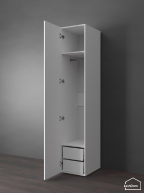 Шкаф Linnea MHR-1PO-3 2050х400х510 (Белый-М 11.1.2) в Талице - talica.mebel24.online | фото 4