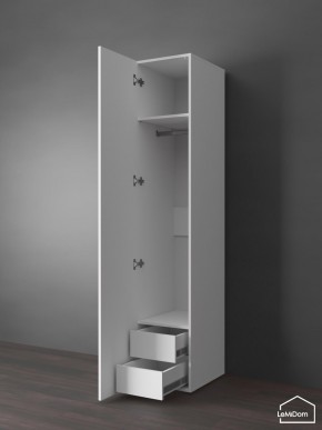 Шкаф Linnea MHR-1PO-3 2050х400х510 (Белый-М 11.1.2) в Талице - talica.mebel24.online | фото 5