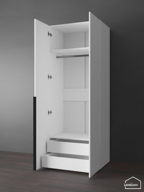 Шкаф Linnea MHR-2-3 2050х800х510 (Белый-М 11.1.2) в Талице - talica.mebel24.online | фото 5