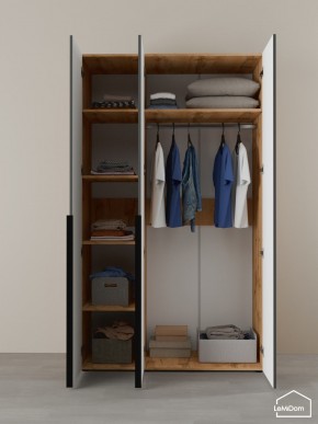 Шкаф Linnea MHR-3-1 2050х1200х510 (ДВ-М 11.1.25) в Талице - talica.mebel24.online | фото 4