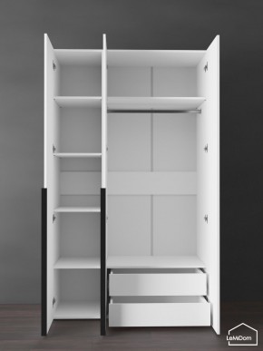 Шкаф Linnea MHR-3-2 2050х1200х510 (Белый-М 11.1.1) в Талице - talica.mebel24.online | фото 6