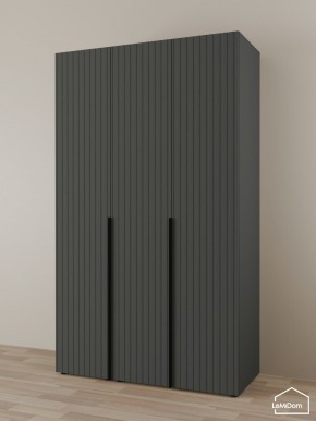 Шкаф Linnea MHR-3-2 2050х1200х510 (Графит-М 11.1.25) в Талице - talica.mebel24.online | фото