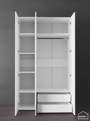 Шкаф Linnea MHR-3PO-2 2050х1200х510 (Белый-М 11.1.2) в Талице - talica.mebel24.online | фото 5