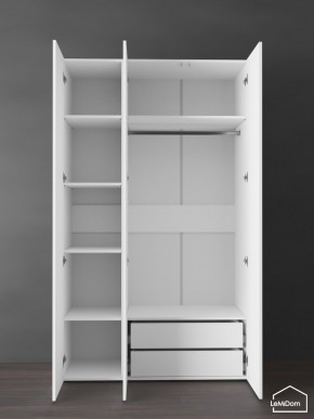 Шкаф Linnea MHR-3PO-2 2050х1200х510 (Белый-М 11.1.2) в Талице - talica.mebel24.online | фото 6