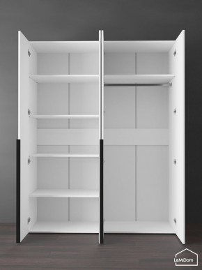 Шкаф Linnea MHR-4-1 2050х1600х510 (Белый-М 11.1.2) в Талице - talica.mebel24.online | фото 4