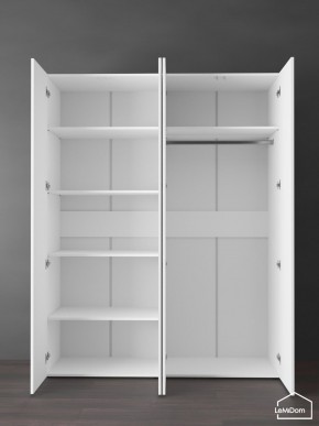 Шкаф Linnea MHR-4PO-1 2050х1600х510 (Белый-М 11.1.1) в Талице - talica.mebel24.online | фото 4