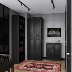 Шкаф МАКС двухдверный, цвет Дуб Венге в Талице - talica.mebel24.online | фото 4