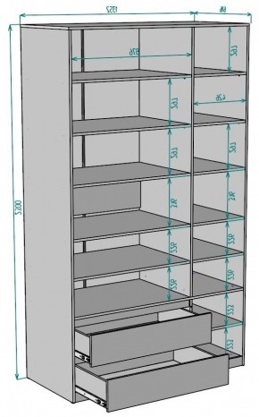 Шкаф Мальта H219 в Талице - talica.mebel24.online | фото 2