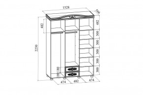 Шкаф платяной Ассоль АС-27 в Талице - talica.mebel24.online | фото 6