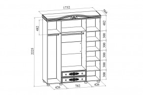 Шкаф платяной Ассоль АС-28 в Талице - talica.mebel24.online | фото 4