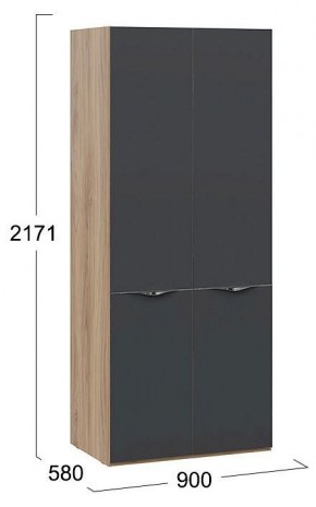 Шкаф платяной Глосс СМ-319.07.211 в Талице - talica.mebel24.online | фото 4