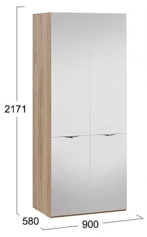 Шкаф платяной Глосс СМ-319.07.212 в Талице - talica.mebel24.online | фото 3
