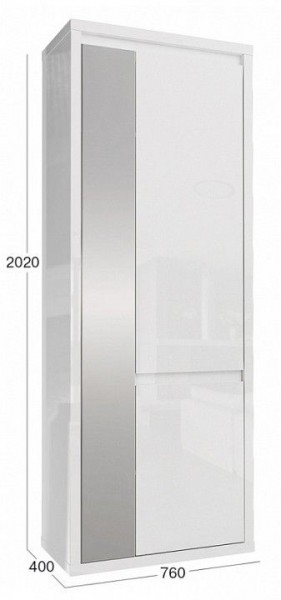 Шкаф платяной Норден СТЛ.413.01 в Талице - talica.mebel24.online | фото 3